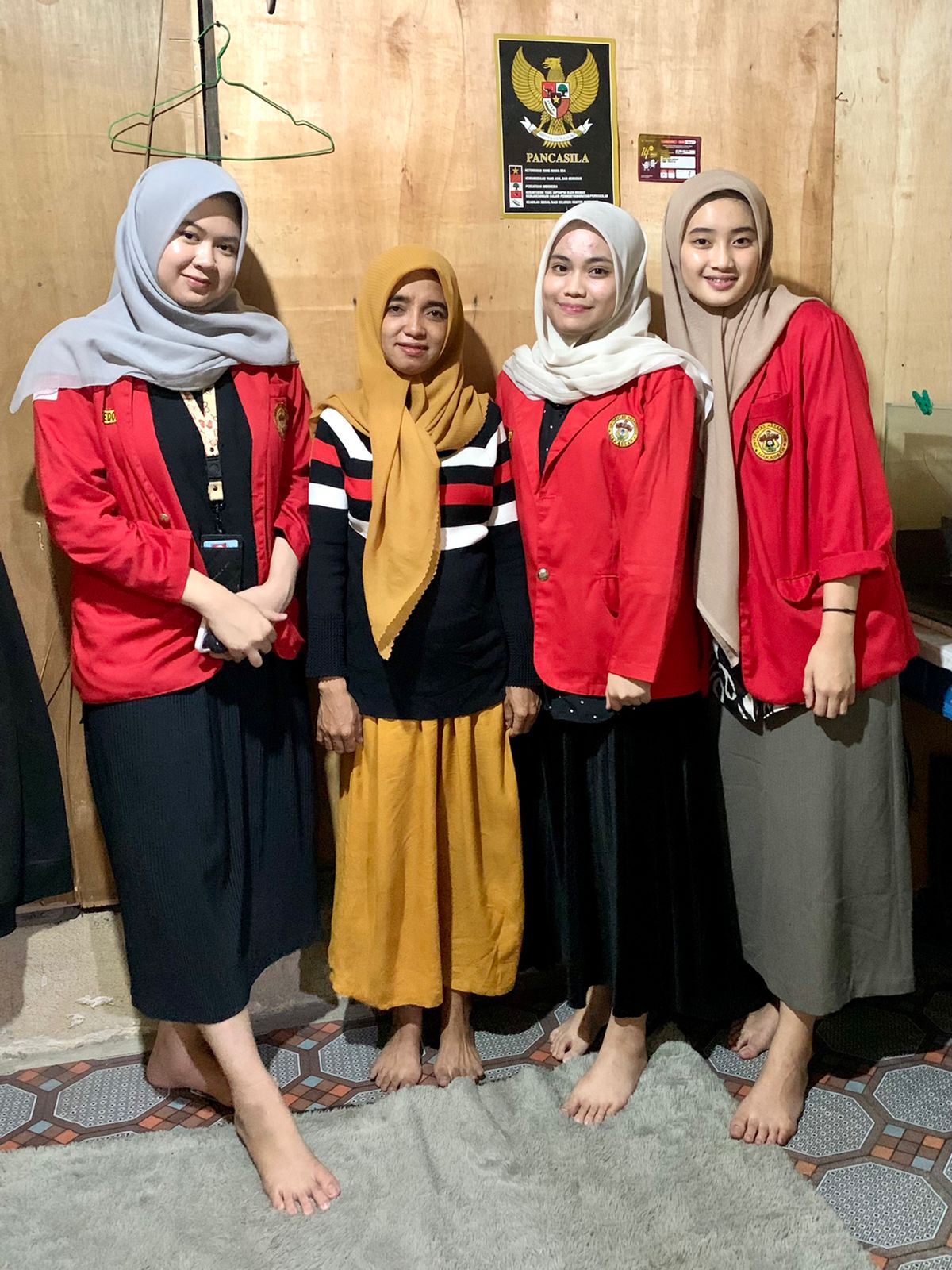 Kunjungan pertama bersama ibu Suci